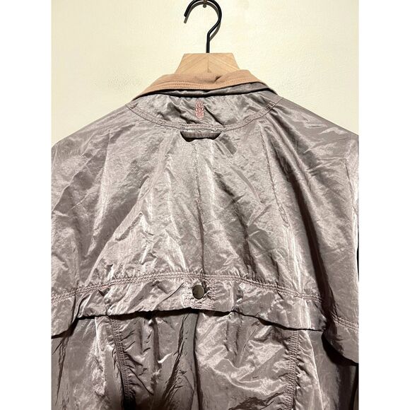 NWT Free People Movement Opal Workout Windbreaker Jacket Pink/Purple Large - Picture 12 of 15